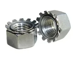 304 Stainless Keps-K Lock Nuts 304 Stainless Keps-K Lock Nuts